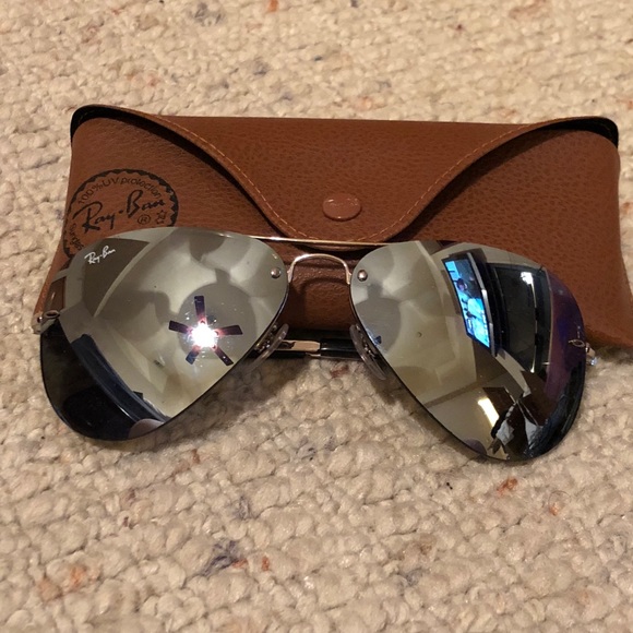 Silver Lens Rayban - Picture 2 of 2